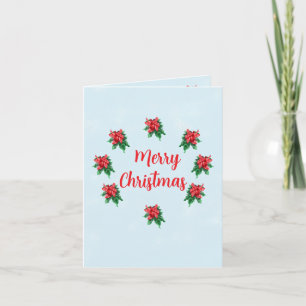 Julhälsningskort: God Jul Helgkort