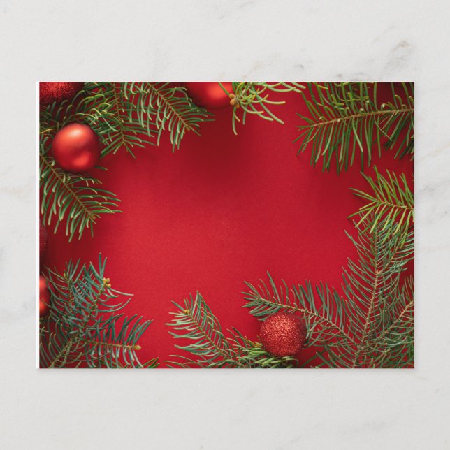 Julhälsningskort Helg Vykort (Framsida)