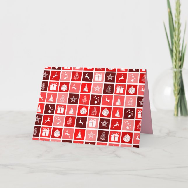 julhälsningskort helgkort (Framsida)