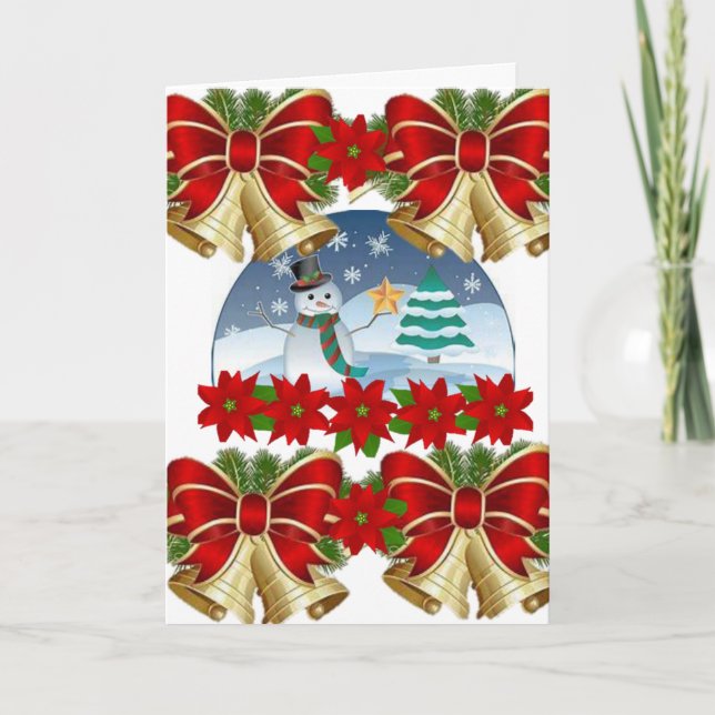 Julhälsningskort Helgkort (Framsida)