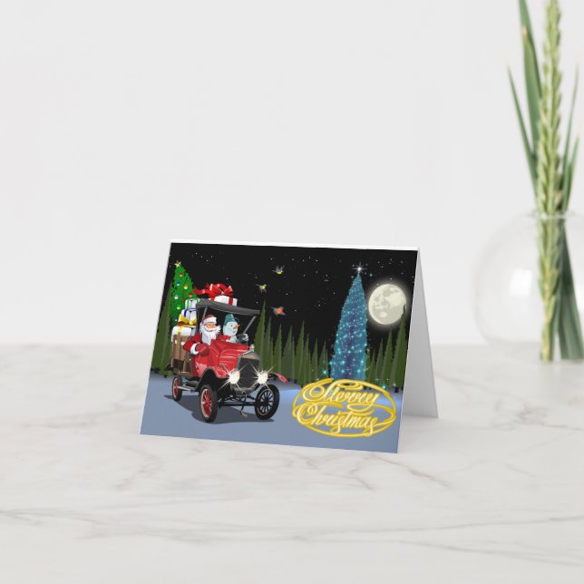 Julhälsningskort Helgkort (Framsida)