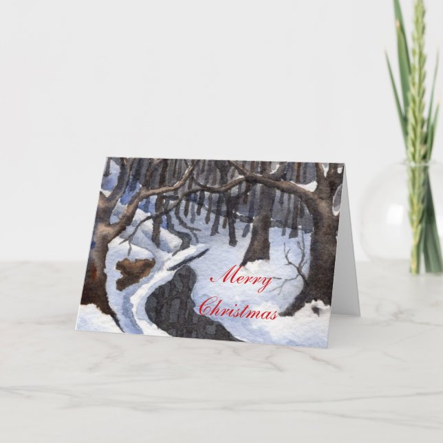 Julhälsningskort Helgkort (Framsida)