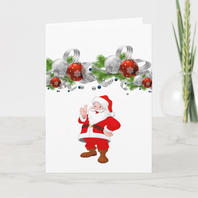 Julhälsningskort Helgkort (Framsida)