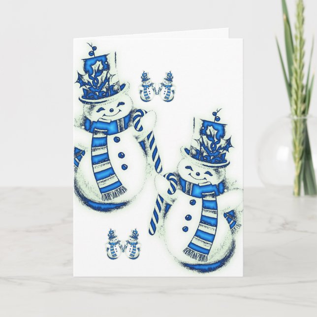 Julhälsningskort Helgkort (Framsida)