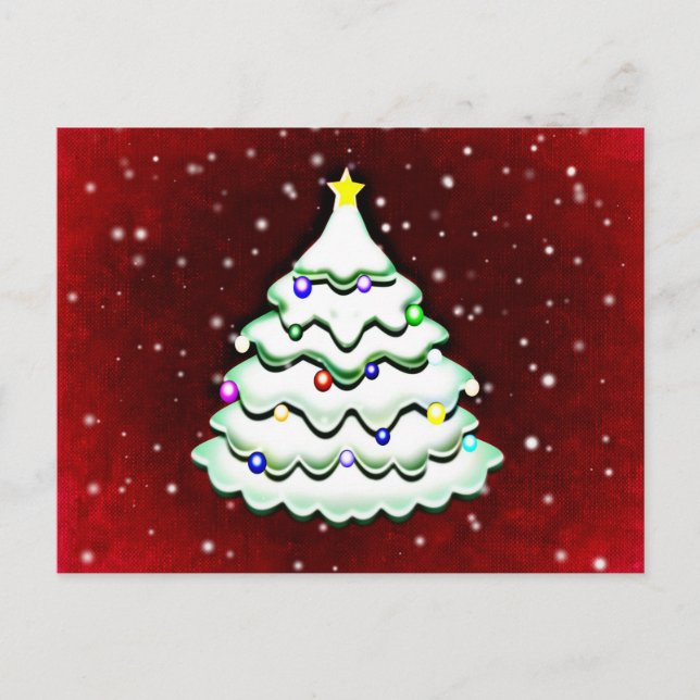 Julhälsningskort jul Hälsning Vykort (Framsida)