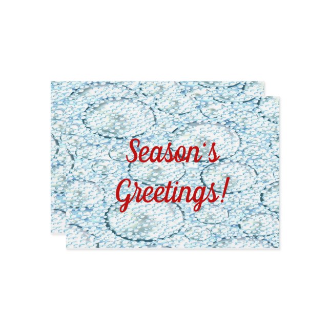 Julhälsningskort Julkort (Fram/Back In Situ)