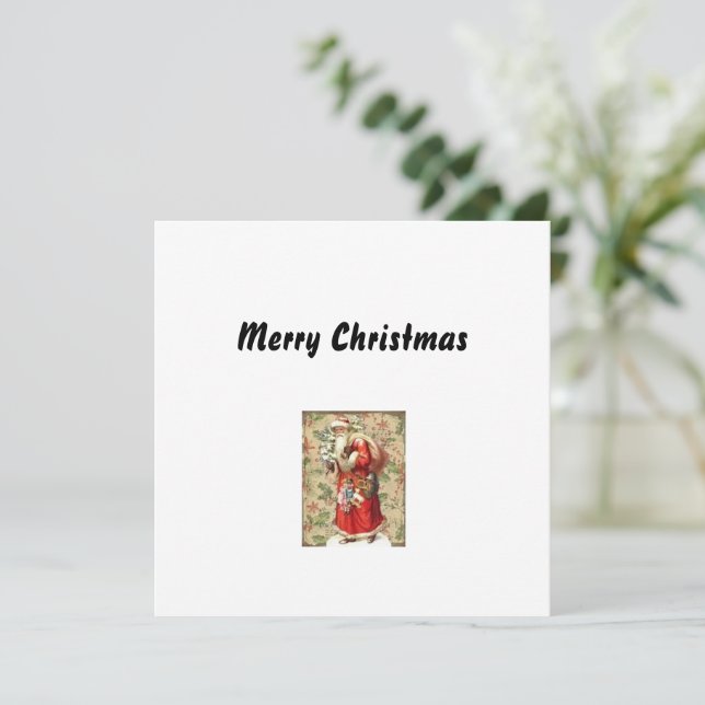 Julhälsningskort Julkort (Stående Fram)