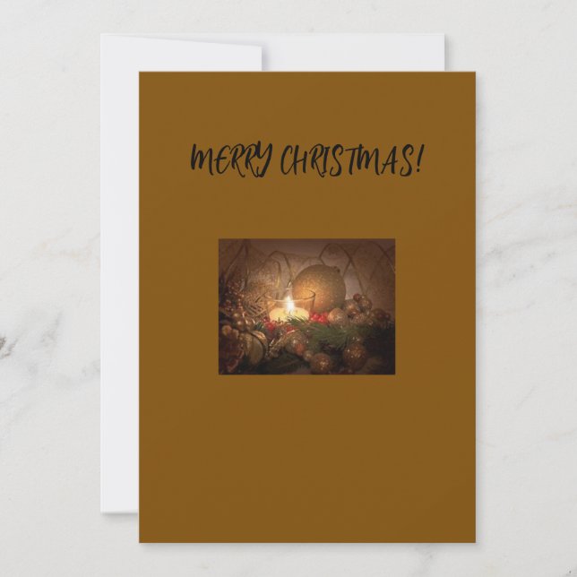 Julhälsningskort Julkort (Framsida)