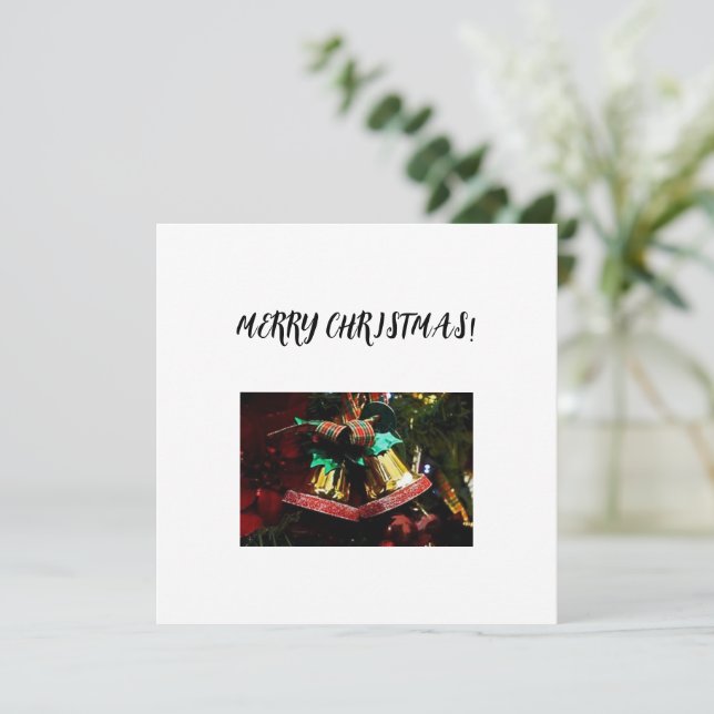 Julhälsningskort Julkort (Stående Fram)