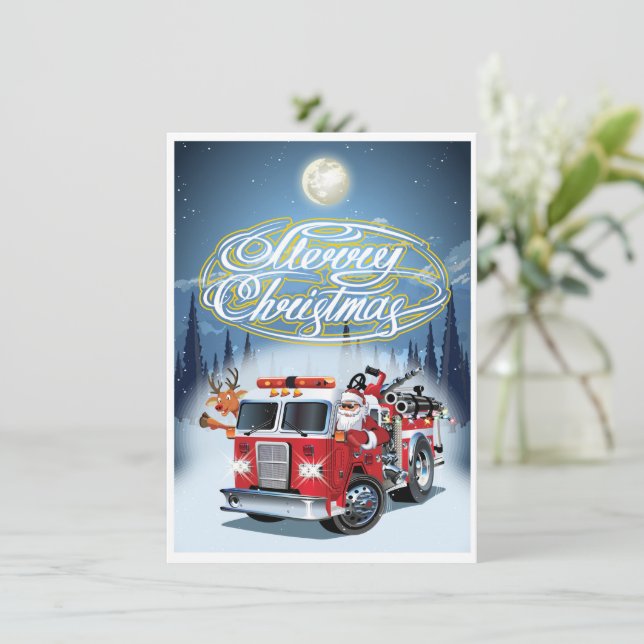 Julhälsningskort Julkort (Stående Fram)