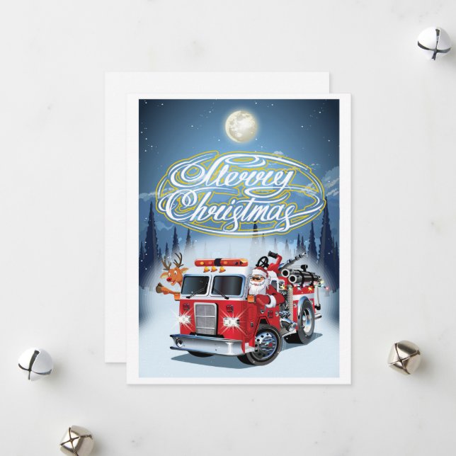 Julhälsningskort Julkort (Fram/Back In Situ)