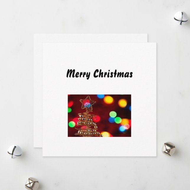 Julhälsningskort Julkort (Fram/Back In Situ)