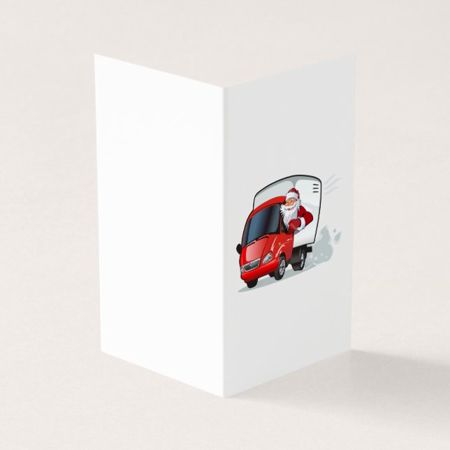 Julhälsningskort Kort (Utsida)