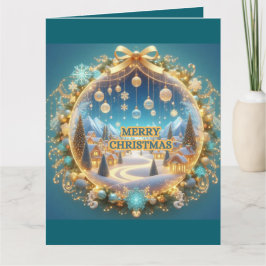 Julhälsningskort Kort