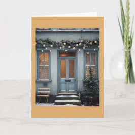 Julhälsningskort Kort