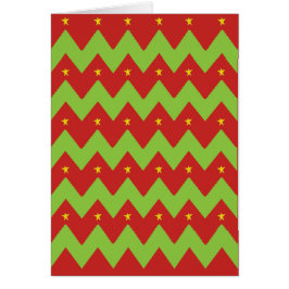 Julhälsningskort/kuvert "Julgranar" Hälsningskort