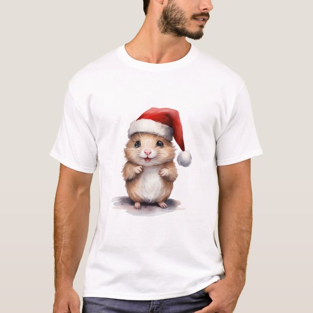 Julhamster T Shirt (Framsida)