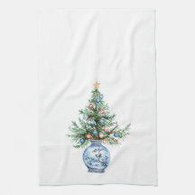 Julhandduk för köket 