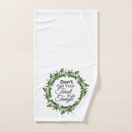 Julhanddukar - Tinsel Tangle Wand