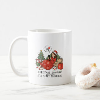 Julhandel Jag Börjar Imorgon – Roligt Kaffemugg