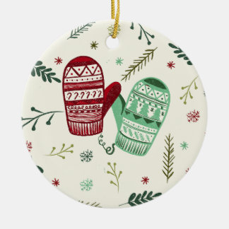 Julhandskar Ornament