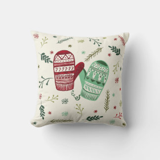 Julhandskar Ornament Kudde