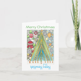 JulHanukkah kort