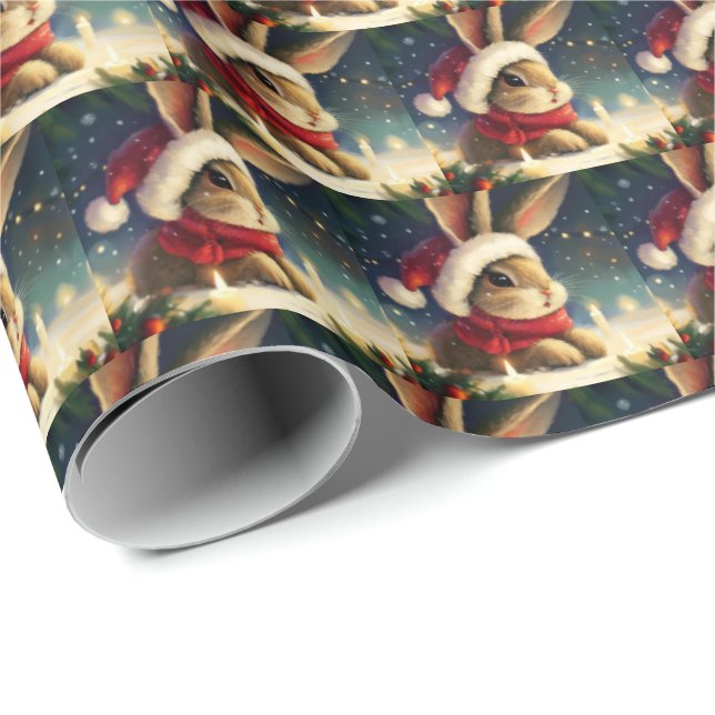 Julharen 4 presentpapper (Rullad Hörn)