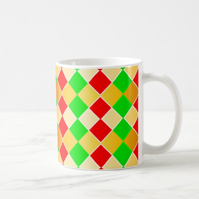 JulHarlequin Kaffemugg (Höger)