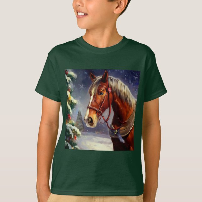 Julhäst 1 t shirt (Framsida)