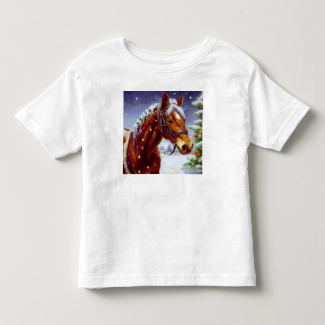 Julhäst 3 t shirt (Framsida)