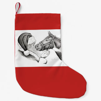 Julhäst och Jultomten Liten Julstrumpa