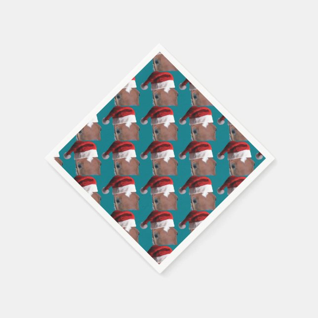 Julhäst Pappersservett (Hörn)