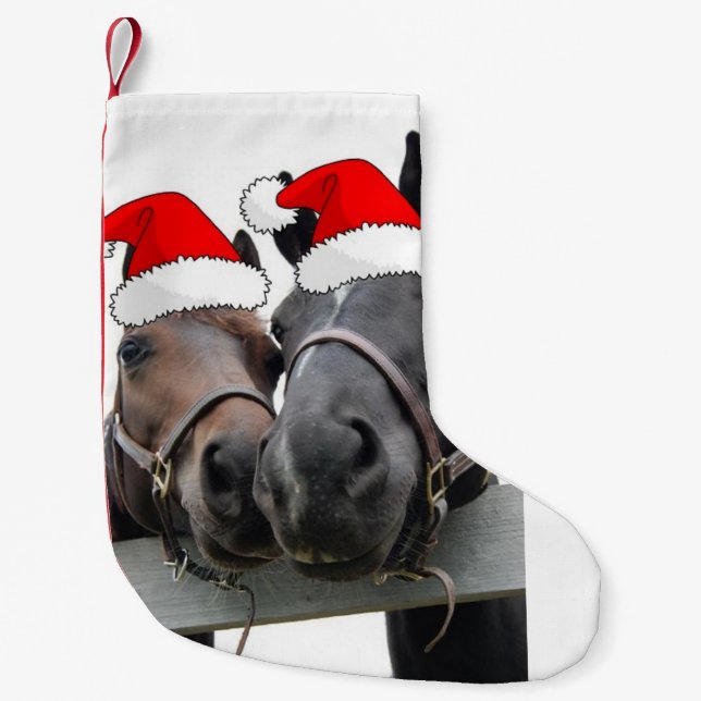 Julhästar Liten Julstrumpa (Framsidan)