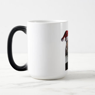 Julhästar med Jultomten Hatt Magisk Mugg