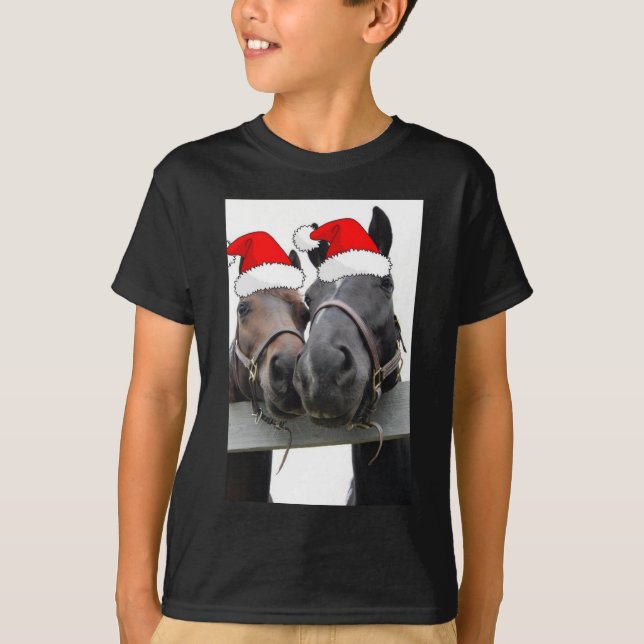 Julhästar Tee (Framsida)