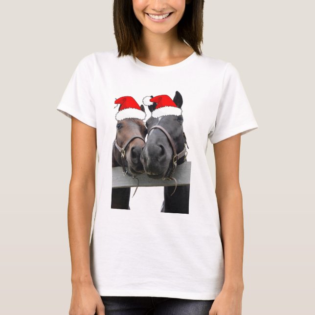 Julhästar Tee (Framsida)