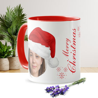Julhatt Anpassad Fotomugg | Personlig Mugg