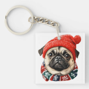 Julhatt söt pug