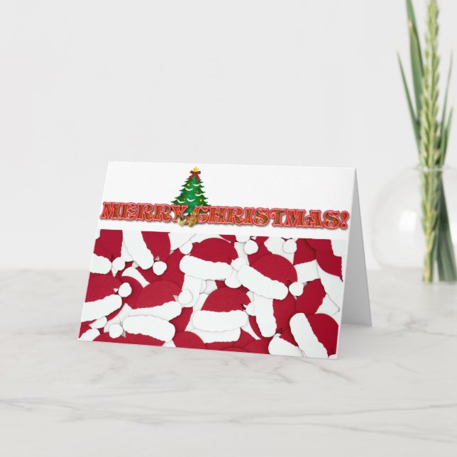 Julhattar Helgkort (Framsida)