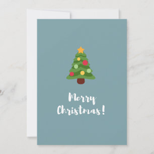 Julhelg, God jul, Julgran Julkort