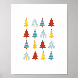 Julhelg, God jul, Julgran Poster
