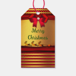 JULHELG - GOD JUL PRESENTETIKETT