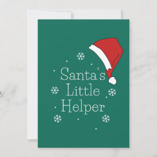 Julhelg, God jul, tomthjälp Julkort