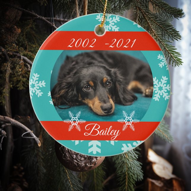 Julhelg husdjur hund katt minnessaker julgransprydnad keramik (Skapare uppladdad)
