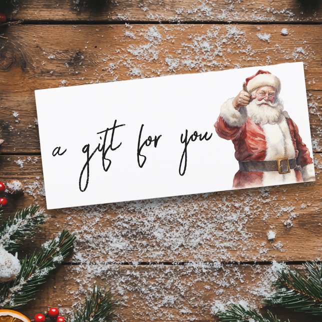 Julhelg Julenisse Vattenfärg (Skapare uppladdad)