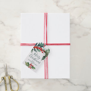 Julhelg Julklapps Taggar Presentetikett