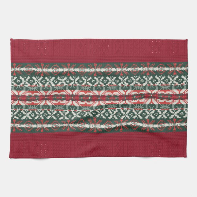 Julhelg Kitchen Towel Kökshandduk (Horisontell)