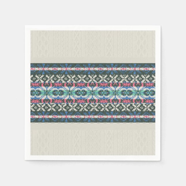 Julhelg Napkin Pappersservett (Framsidan)