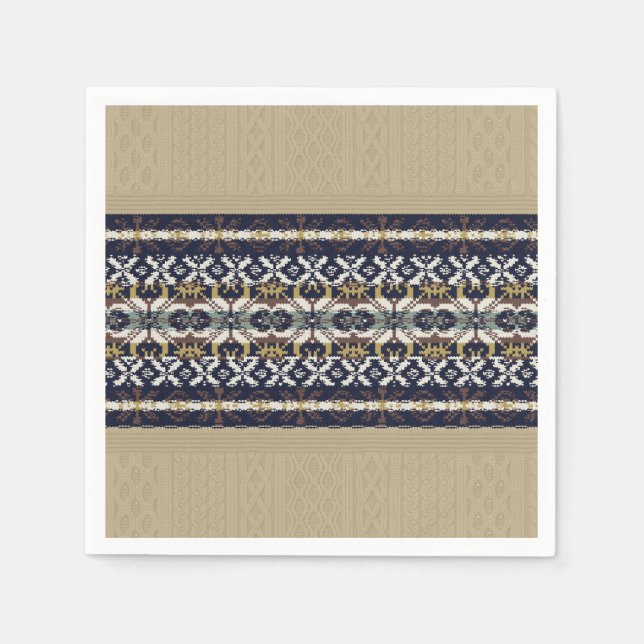 Julhelg Napkin Pappersservett (Framsidan)